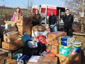 Spendenaktion der Kita Kettenheimer Grund für die Menschen in der Ukraine